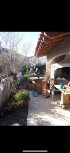 Photo de galerie - Cuisine d’été sur mesure tout entière avec toiture 