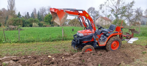 Photo de galerie - Labour de jardin pour l'hiver 