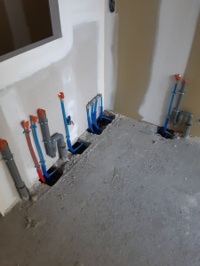 Photo de galerie - Installation  complète pour une cuisine équipée. 