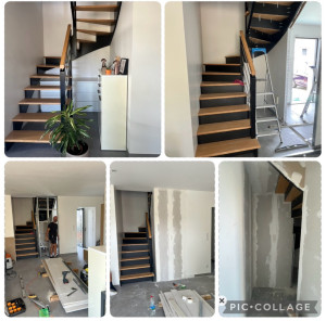Photo de galerie - Plâtrerie - Murs - Plafonds