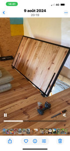 Photo de galerie - Réalisation trappe sur parquet