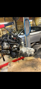 Photo de galerie - Remplacement moteur bmw