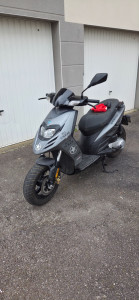 Photo de galerie - Scooter Piaggio Typhoon refait à neuf par mes soins.