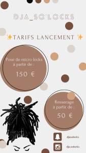 Photo de galerie - Microlocks  et locks pose et resserage 