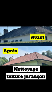 Photo de galerie - Nettoyage toiture 