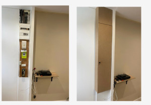 Photo de galerie - Fabrication d’un coffret pour tableau électrique 