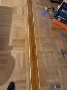 Photo de galerie - Pose de parquet - Revêtement de sol