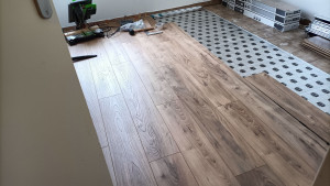 Photo de galerie - Pose de parquet - Revêtement de sol