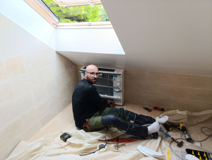 Photo de galerie - Installation climatiseur multi split 36kw