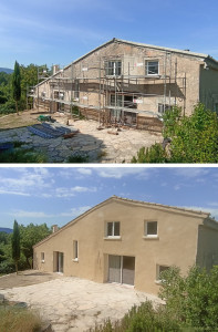 Photo de galerie - Peinture / Enduit