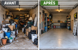 Photo de galerie - Débarras et évacuation de gravats et d'emcombtants : tri selectif, chargement/déchargement, remise en ordre de maisons, garages, caves et dépendances.
