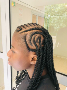 Photo de galerie - Half limonade braid 