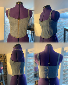Photo de galerie - Ce haut est un creation sur mesure