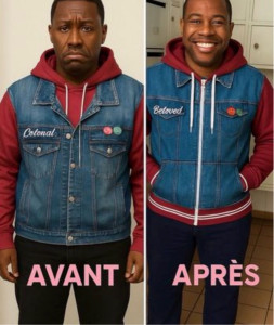 Photo de galerie - Mise en valeur de capuche avec un zip intégration d’un zip et les mise sur taille  qu’est ce que vous pensez 