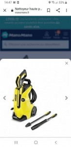 Photo de galerie - Nettoyeur haute pression / Karcher