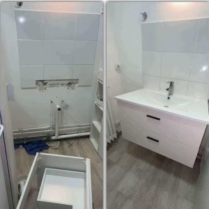 Photo de galerie - Montage l’immeuble et installation plombier ?‍? 