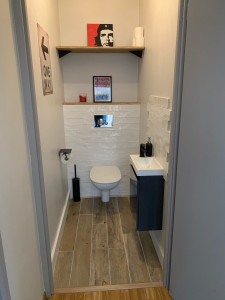 Photo de galerie - Rénovation WC suspendu