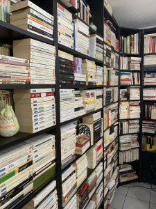 Photo de galerie - Bibliothèque d’angle IKEA Billy réhaussée