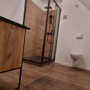 Photo de galerie - Création complète salle de bain 
