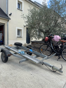 Photo de galerie - Location de remorque moto 
