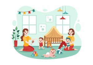 Photo de galerie - Mamie chaque jour et nounou ponctuellement. Que du Bonheur !