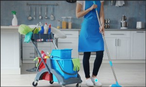 Photo de galerie - La photo illustre tout ce qui concerne les tâches ménagers