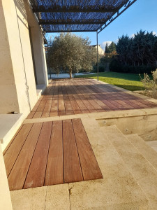 Photo de galerie - Pose de terrasse bois
J'ai déposé l'ancienne auparavant 