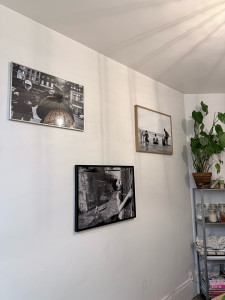 Photo de galerie - Fixation des cadres 