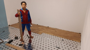 Photo de galerie - Pose de parquet - Revêtement de sol