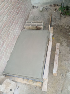 Photo de galerie - Création des petites dalles