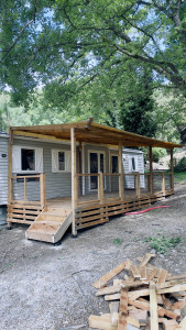 Photo de galerie - Terrasse de camping 