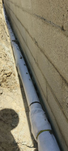 Photo de galerie - Pose de Drain 