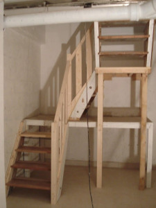 Photo de galerie - Pose escalier