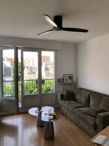 Photo de galerie - Pose d’un ventilateurrr au plafond 