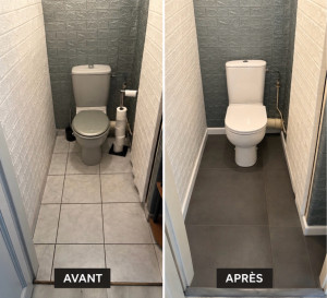 Photo de galerie - Rénovation WC