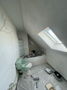 Photo de galerie - Peindre la salle de bain