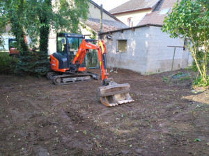 Photo de galerie - Nettoyage du terrain et remise au propre 