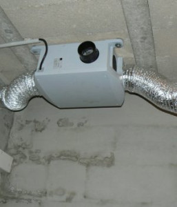 Photo de galerie - Remplacement d’un caisson VMC + moteur kit de ventilation 