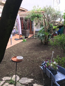 Photo de galerie - Préparation de terrain avant ensemencement gazon