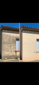 Photo de galerie - Nettoyage façade 