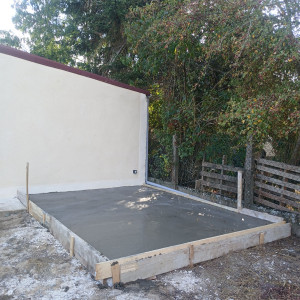 Photo de galerie - Coffrage et béton 