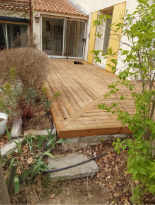 Photo de galerie - Terrasse bois 