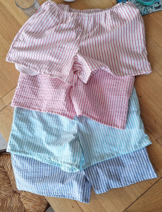 Photo de galerie - Confection de shorts !
