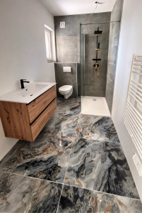 Photo de galerie - Rénovation de salle de bain complète 