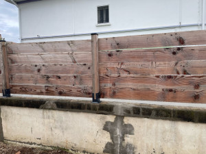 Photo de galerie - Nettoyage palissade 