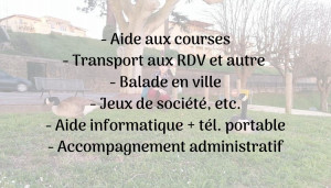 Photo de galerie - Je propose ce qui est en photo +
- Arrosage
- Mise en beauté vernis à ongle
- Garder des animaux chez vous
- Promener votre animal
etc.