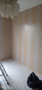 Photo de galerie - 2 couleur de peinture dans une chambre