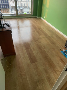 Photo de galerie - Pose de parquet