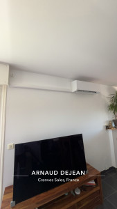 Photo de galerie - Pose d’un mono split