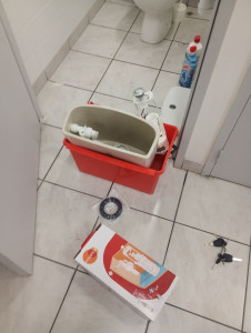 Photo de galerie - Changement de mécanisme et floteur de chasse d'eau 